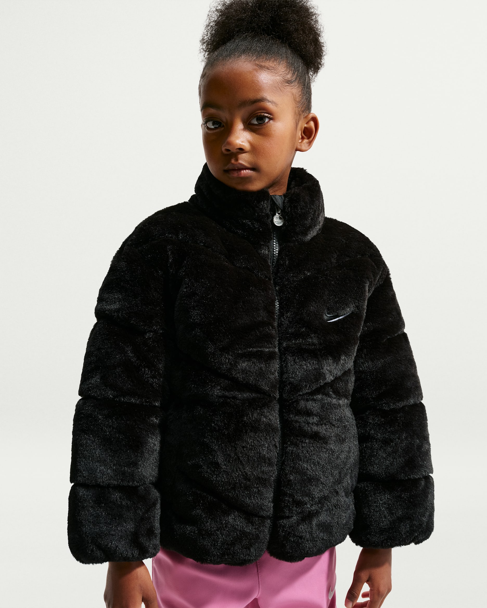 Y*R様 Nike Faux Fur Jacket 2XL ナイキ ファージャケ Nike Little Kids' Quilted Faux Fur Jacket. Nike.com